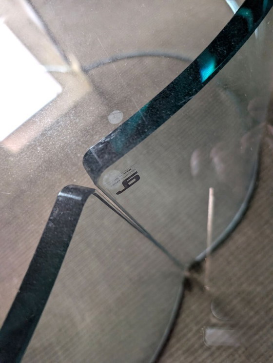 Image 1 of Gallotti & Radice Vintage Glass Coffee Table