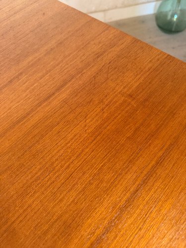 Vintage modernist teak Desk – Metal (photo 10 of 20)