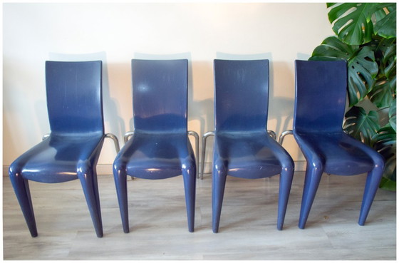 Image 1 of Set of 4 P.Starck chairs, VITRA edition, 1992