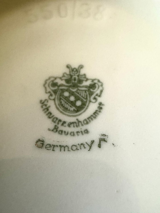 Image 1 of Vaso porcellana di produzione tedesca Bavaria Schwarzenhammer anni '60