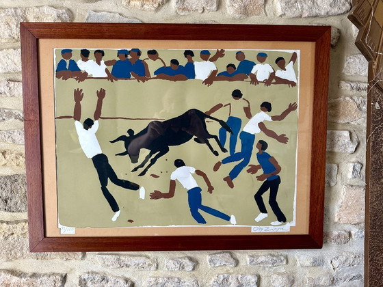 Image 1 of OLEG ZINGER / SERIGRAPHIE ORIGINAL VINTAGE