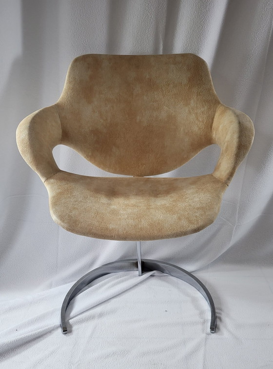 Image 1 of Table and Chairs by Boris Tabacoff, France, Space Age 1970s, Set of 5