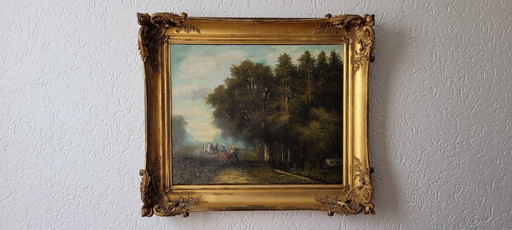 Pintura de Lion Schulman (1851-1943), Escuela Larense