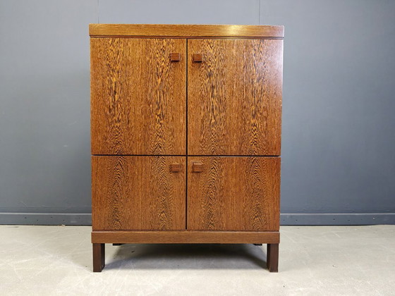 Image 1 of Mobile bar vintage in wengé, anni '60