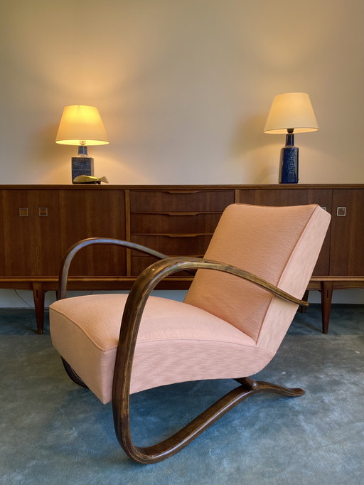 Fauteuil J. Halabala par Thonet
