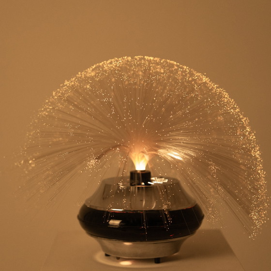Lampada da Tavolo Vintage Space Age a Fibra Ottica – Plafoniere, Chrome (photo 4 of 9)