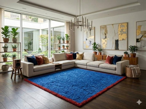 Alfombra marroquí hecha a mano 225cm x 300cm