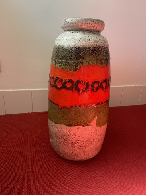 Vintage West Germany Floor Vase Scheuric 284-47cm – vazen, Ceramic (photo 2 of 5)