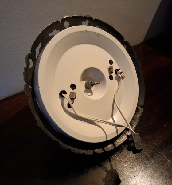 Image 1 of Lampe de plafond vintage/ brocante avec rosette rand