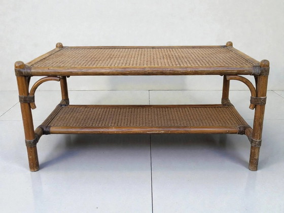 Table basse en rotin – Tables basses, Leather, Wood (photo 3 of 7)