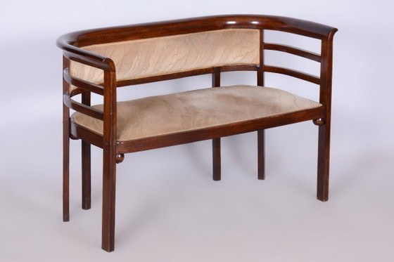 Juego de asientos Art Déco restaurado, de J. Hoffmann, Wiener Werkstätte, checo, década de 1910 (photo 5 of 35)