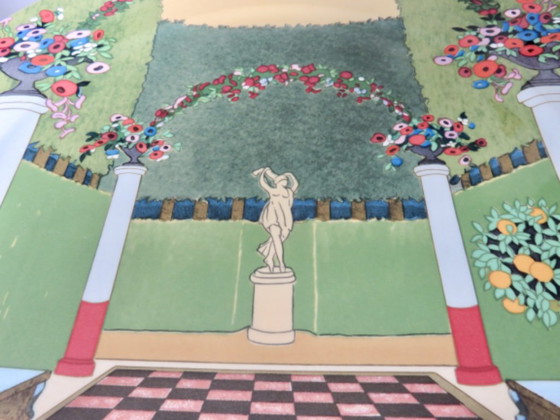 Piatto da portata grande della serie "Giardini francesi" di Villeroy & Boch, disegnato da Raymond Charmaison. (photo 5 of 12)