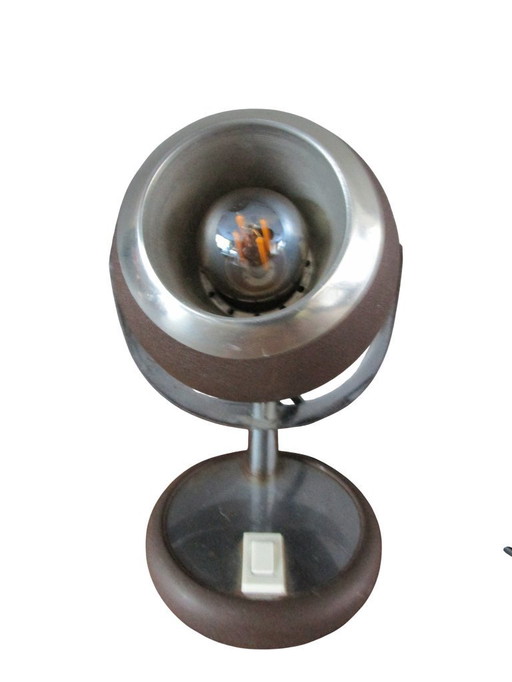 Vintage Space Age "Eyeball" table lamp.