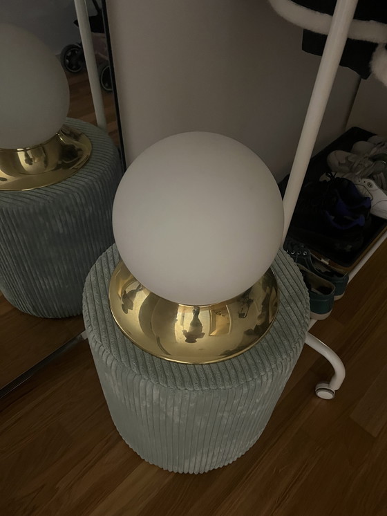 Image 1 of 1970er Glashütte Limburg Deckenleuchte