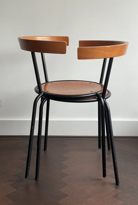Image 1 of Vintage Lars Norinder Korpo Stoelen voor IKEA
