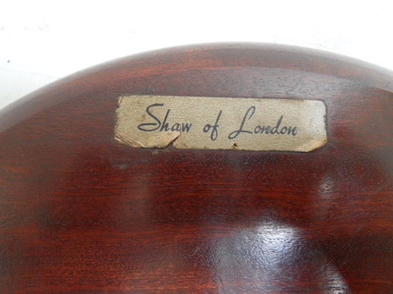 Image 1 of Vintage ronde bijzet tafel