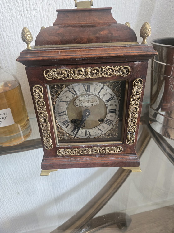 Image 1 of Roby wood table clock