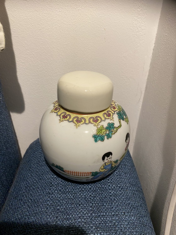 Image 1 of Old Chinese ginger jar