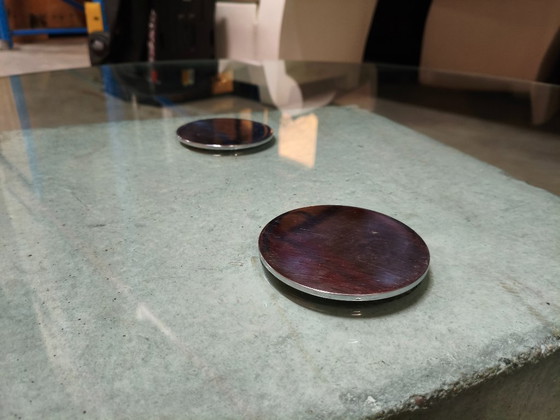 Image 1 of Sergio & Giorgio Saporiti 'Sapo' Coffee Table in Concrete and Glass