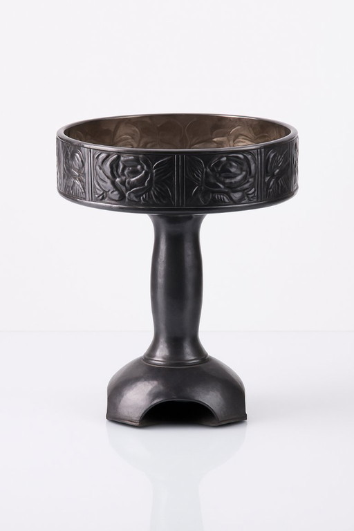 Art Deco Pedestal Bowl, 1920s–1930s