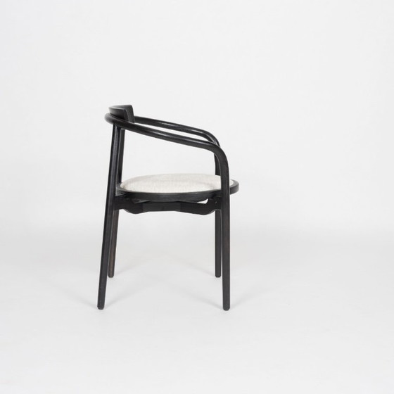 Image 1 of Sedia da pranzo Edo nera