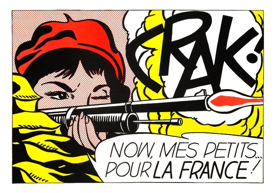 CRACK! by Roy Lichtenstein - 1964 - Poster 100 x 70 cm | €63 | Whoppah