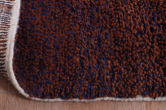 Beni Ouraine Berber tapijt met speciale handgemaakte kleurstelling, formaat 1,5/2,5 m – Aime Té (photo 4 of 9)
