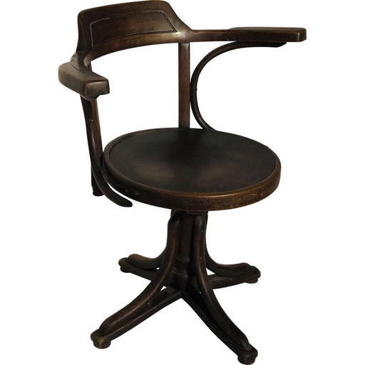 Poltrona vintage in legno di Joseph e Jacob Kohn