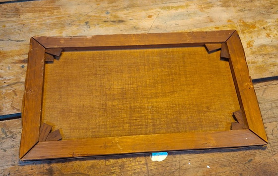 Image 1 of G. Van Iersel dipinto ad olio barca sull'acqua