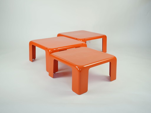 Mario Bellini Gatti C&B Italia Tables d'appoint Vintage 1970