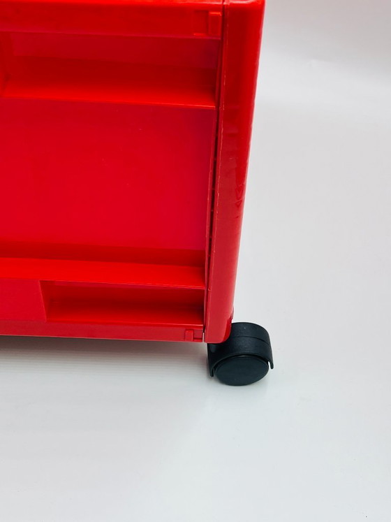 Image 1 of MÄRD IKEA rolling storage box, postmodern design