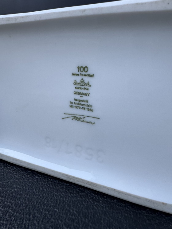 Image 1 of Tapio Wirkkala Rosenthal „Papiertüte“-Vase, 1970er Jahre