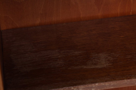 Image 1 of Cassettiera Hellerau vintage aperta in frassino | Armadio Mid Century vintage per il corridoio, legno retrò anni '60-'70 #04-45