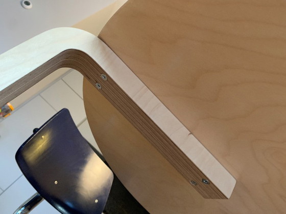 Image 1 of Zelfgemaakte Artek Aalto ronde tafel