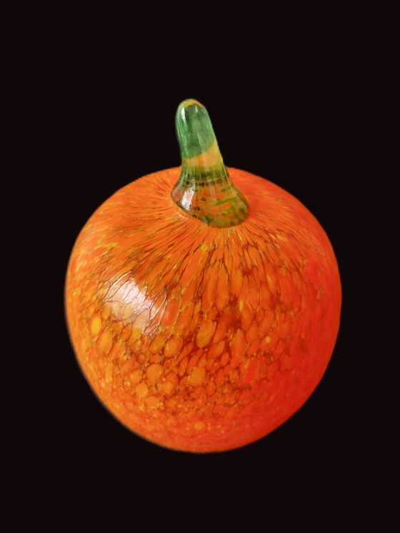 Image 1 of KostKosta Boda - Frutteria Orange by Gunnel Sahlin - Signed