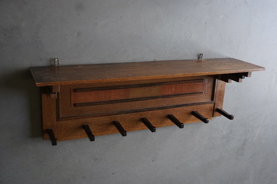 Image 1 of Art-Deco-Garderobe von P.E.L. Izeren für De Geneper Molen