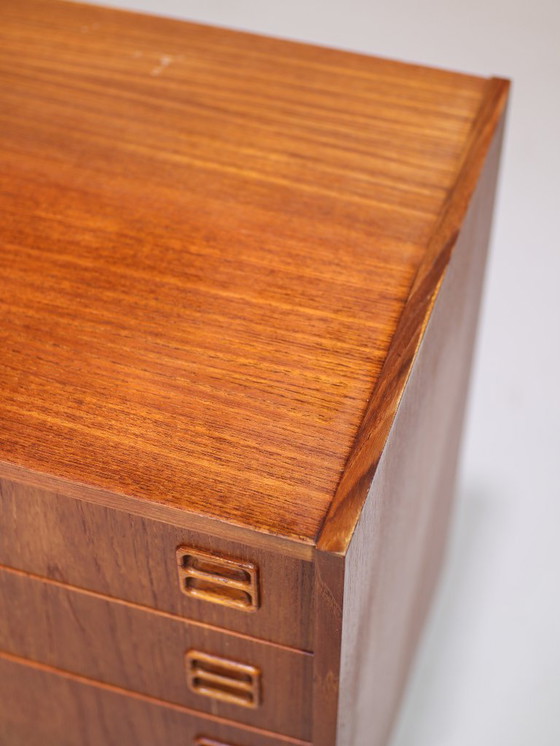 Image 1 of Dressoir Deens vintage teakhout tv-meubel 1960s