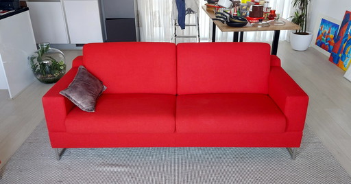 2x Sofa Leolux, 2-Sitzer und 3-Sitzer