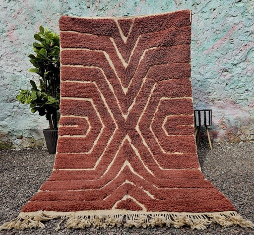 Tapis marocain artesanal en laine 250cmx150cm