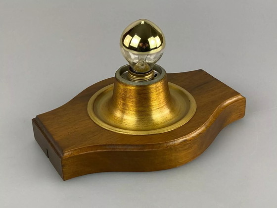 Image 1 of Aplique de pared años 60 y 70, lámpara de pared, lámpara de pared, lámpara de pared de latón, diseño años 60 y 70