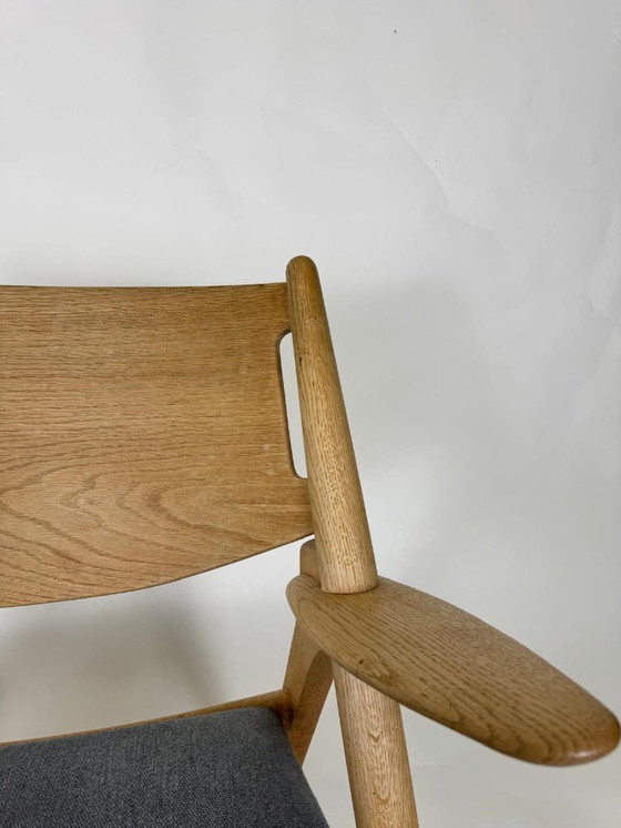Image 1 of 2 poltrone CH28 Carl Hansen Hans J Wegner Easy Chair Mid Century