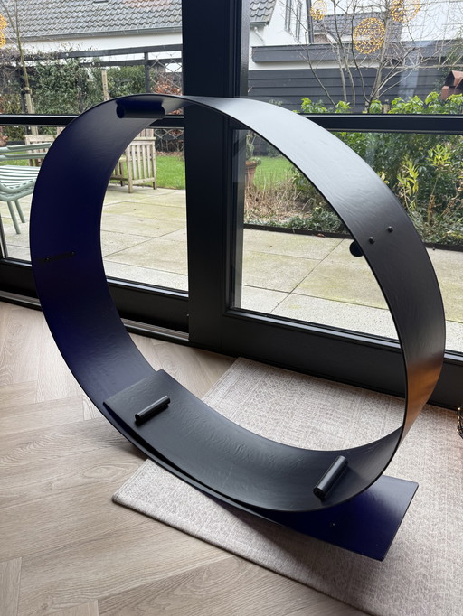 Mensola da parete Kartell Bookworm viola/blu