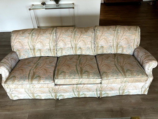 Very well maintained vintage sofa - 70s - 3-seater sofa and 3 armchairs