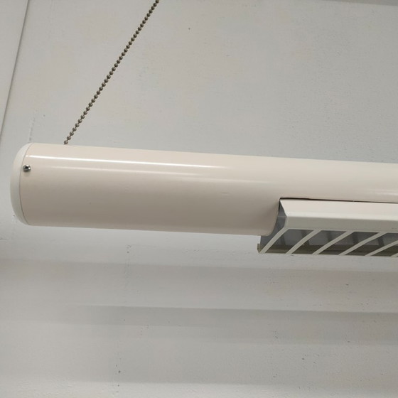 Image 1 of Vintage 1970s fluorescent 'Pop art style' tube ceiling light