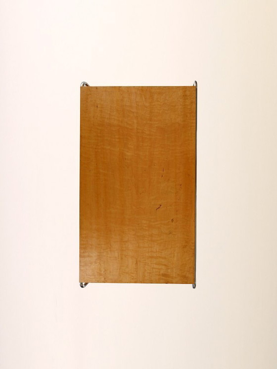 Image 1 of Skandinavischer Schreibtisch aus Birke und Stahl von Mücke & Melder, 1930er Jahre