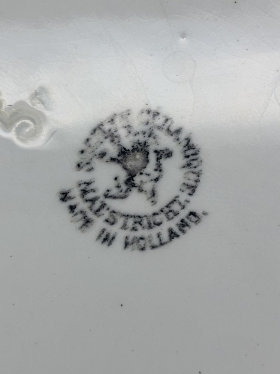 Image 1 of Antiek fazantenbord – Société Céramique Maestricht ca. 1900