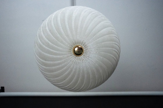 Image 1 of Barbini Murano Glass Ceiling Lamp, Italy 1980s