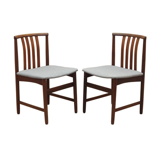 Image 1 of Set Of Two Teak Chairs, Danish Design, 1970S, Production: Denmark