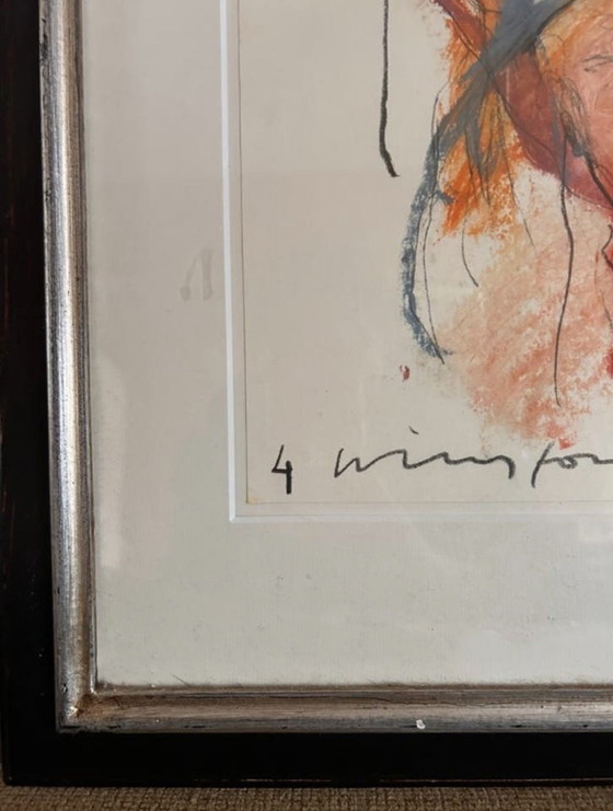 Image 1 of Set aus 2 originalen, signierten abstrakten Kunstwerken – Galeriequalität
