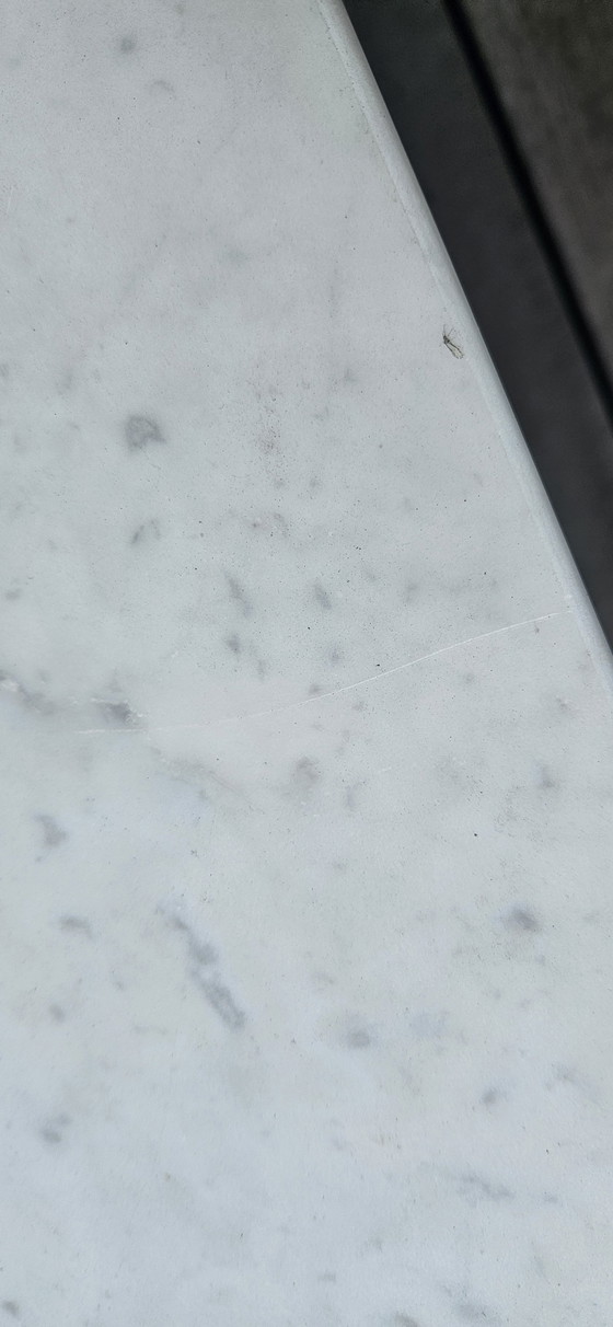 Image 1 of Rechthoekige salontafel marmer - Binnen of Buiten